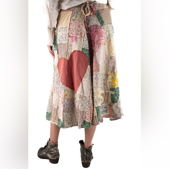 Magnolia Pearl Cora Wrap Skirt NWT ONE SIZE SOLD OUT - Picture 3 of 11